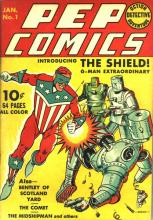 Pep Comics 001 cover picture