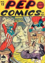 Pep Comics 012 cover picture