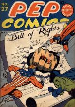 Pep Comics 027 cover picture