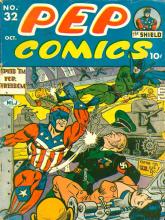 Pep Comics 032 cover picture