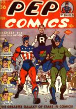 Pep Comics 036 cover picture