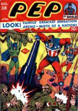 Pep Comics 038 cover picture