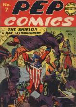 Pep Comics 007 cover picture