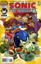 Sonic the Hedgehog 156 cover picture