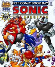 Sonic Specials Sonic The Hedgehog Free Comic Book Day cover picture