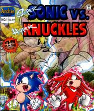 Super Sonic Vs Hyper Knuckles cover picture