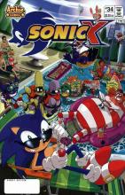 Sonic X 034 cover picture