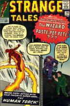 Human Torch vs The Wizard and Paste Pot Pete cover picture