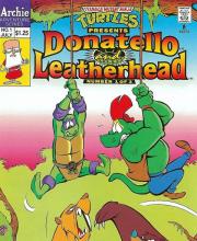 TMNT Presents Donatello and Leatherhead 01 cover picture