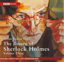 Return of Sherlock Holmes cover picture