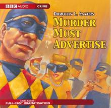 Murder Must Advertise cover picture